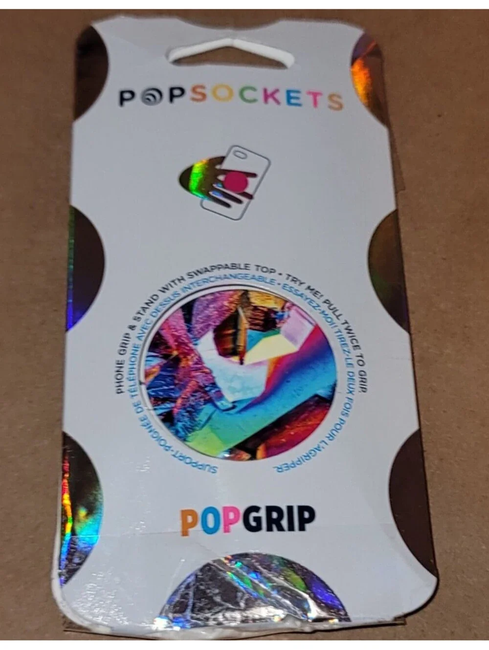 POPGRIP POP SOCKET CELL PHONE FINGER HOLDER
